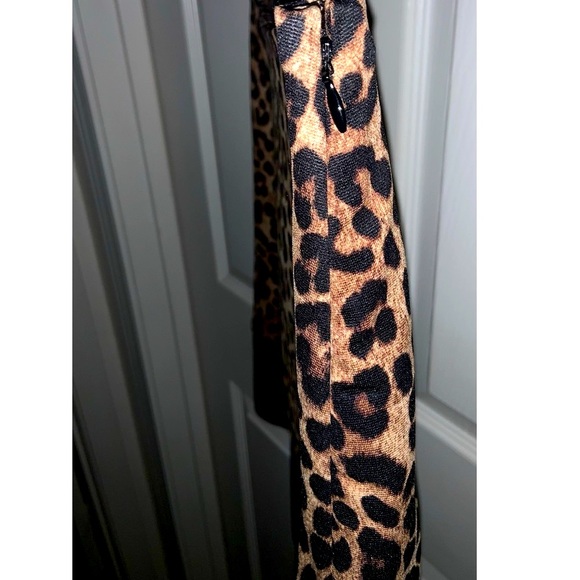 Michael Kors Cheetah Print & Faux Leather A-line Skirt —NWT - Picture 9 of 14